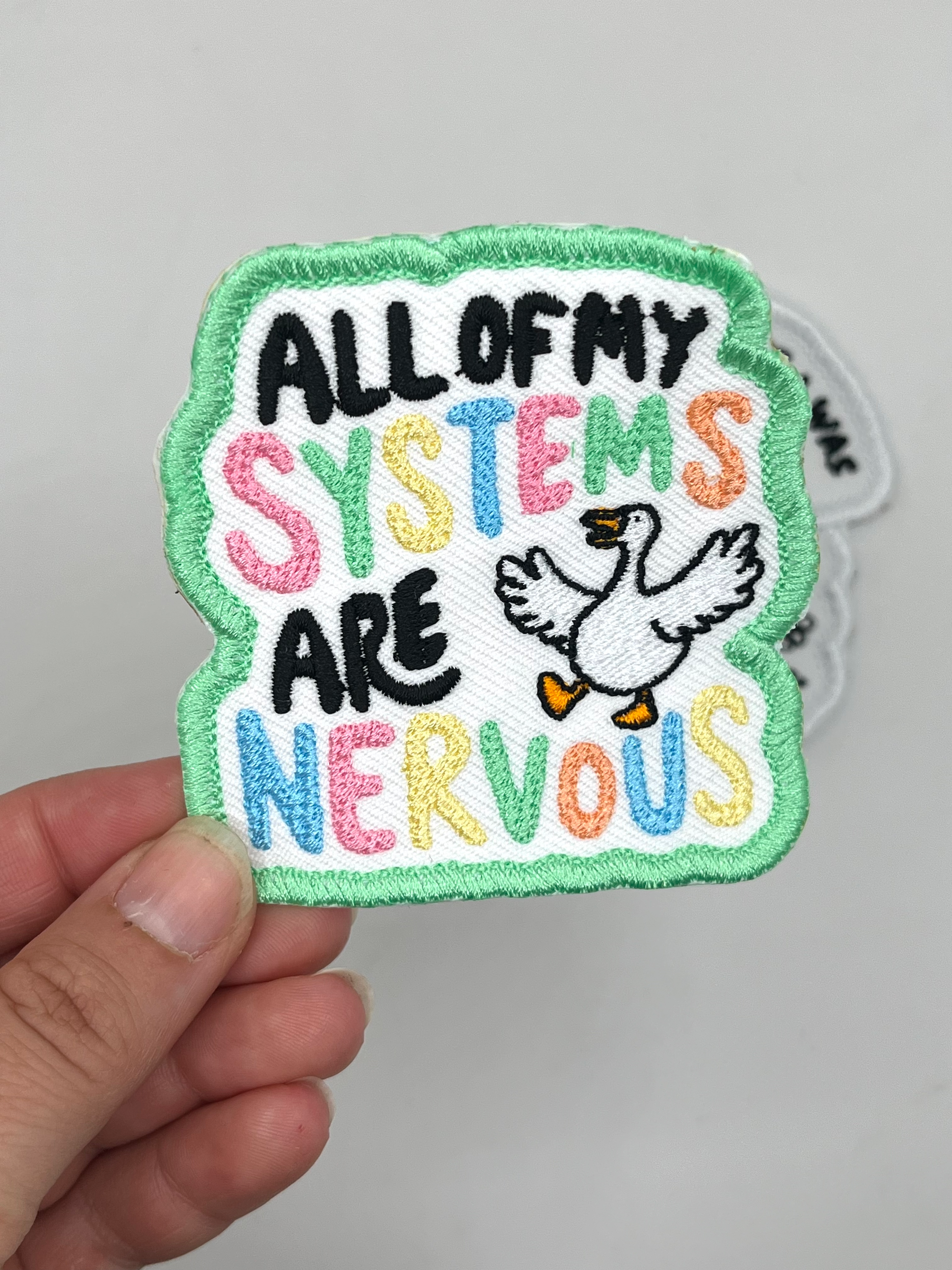Fit Stitch Gear - Wholesale Patch - Silly Goose Patches, Embroidered, Sew on, iron on, hook2