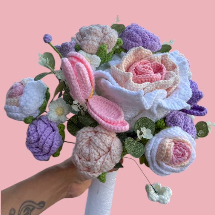 Gehaakt boeket XL voor wholesale door Sidedish Cards