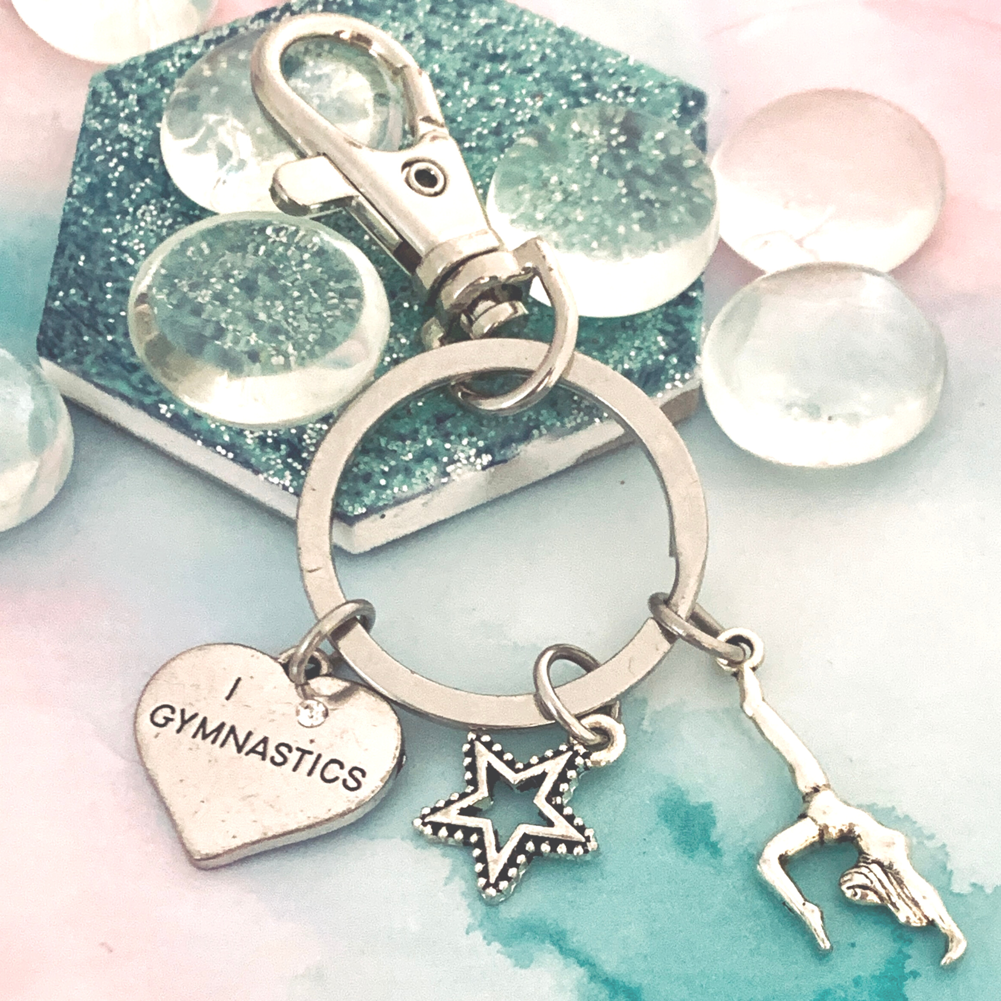 Sportybella - Wholesale Keychain - Kids - Girls Gymnastics Keychain1