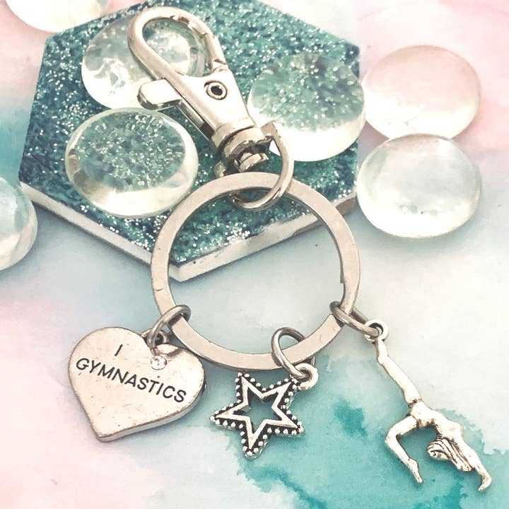 Sportybella - Wholesale Keychain - Kids - Girls Gymnastics Keychain1