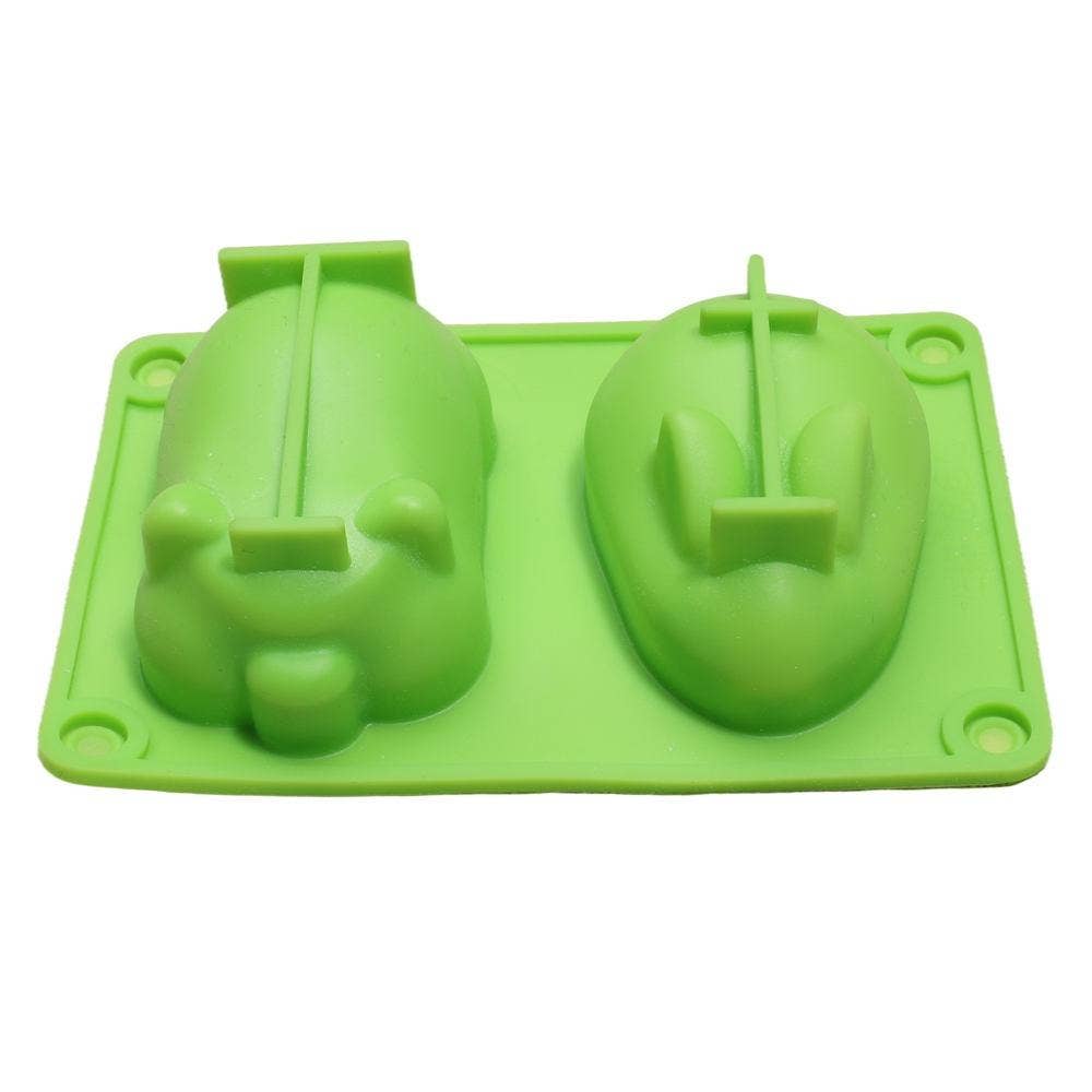 VIGOR – wholesale Chocolate/candy mould – Silicone Mousse Cake Mold Bunny Piggy Baking Tray Dessert Mold Pastry(2 Pcs)(10 Pack)4