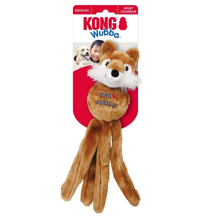 Petdropshipper - Wholesale Pet Plush Toy - Dog - KONG Wubba Friend Dog Toy Assorted 1ea/LG
