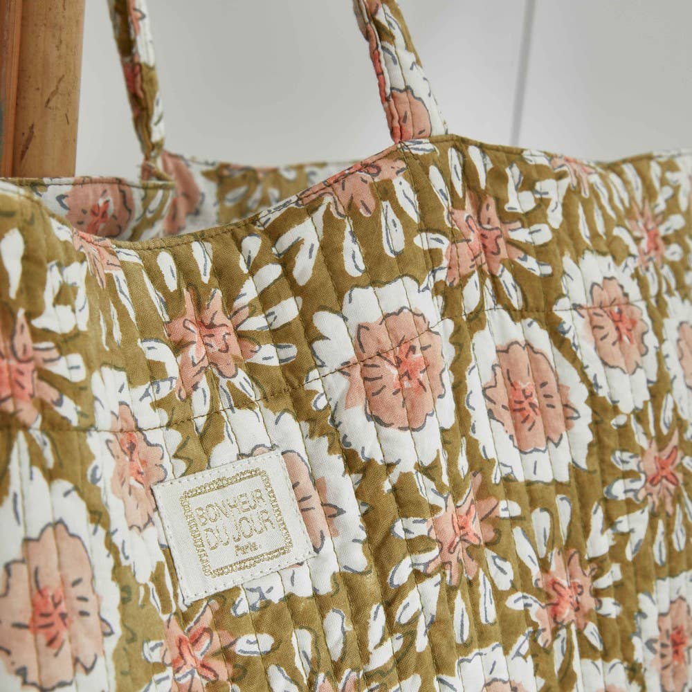 Bonheur du Jour - Vente Tote bag – femme - Sac Trotter - Margotte Olive1