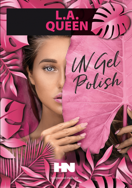 HOLLYWOOD NAILS - Vendita all'ingrosso Nail art/decalcomania unghie - L.A. Queen remover con 10 fogli di pellicola per unghie1