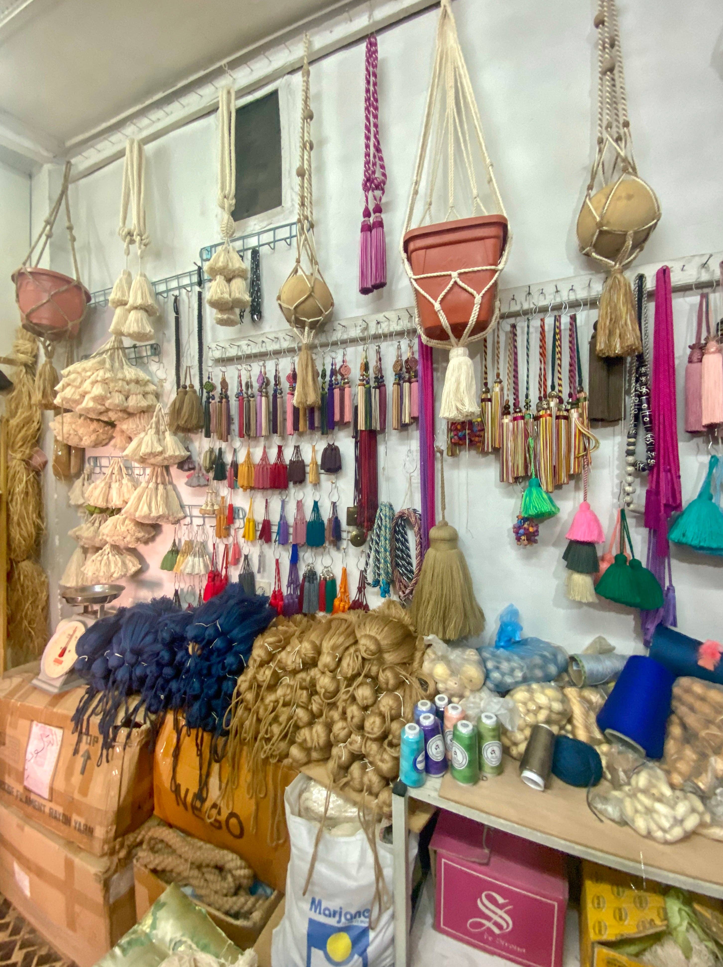 SOUK in the CITY - Wholesale Decorative Tassel/Wall Drop - COTTON Braided Tassels3