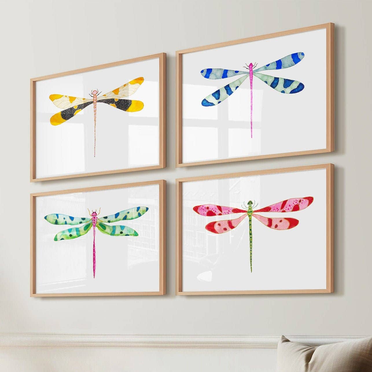 Snoogs & Wilde Art – wholesale Art print – Dragonfly No. 43