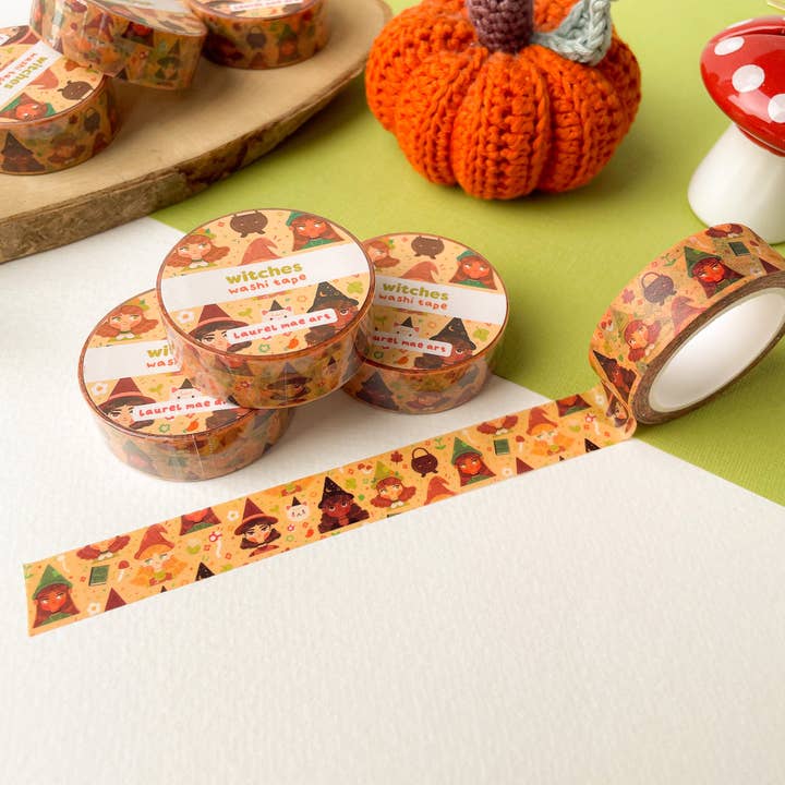 Streghe - Washi Tape per la vendita all'ingrosso da parte di Laurel Mae Art