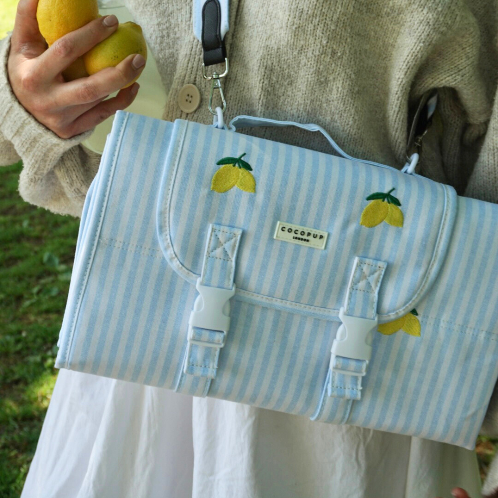 Cocopup London – wholesale Pet travel bowl – Dog – Travel Mat - Living La Vida Lemon4