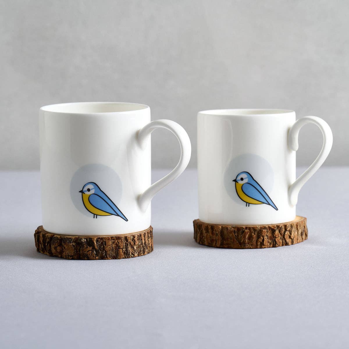 Jin Designs - Wholesale Coffee Mug - Blue Tit Mug2