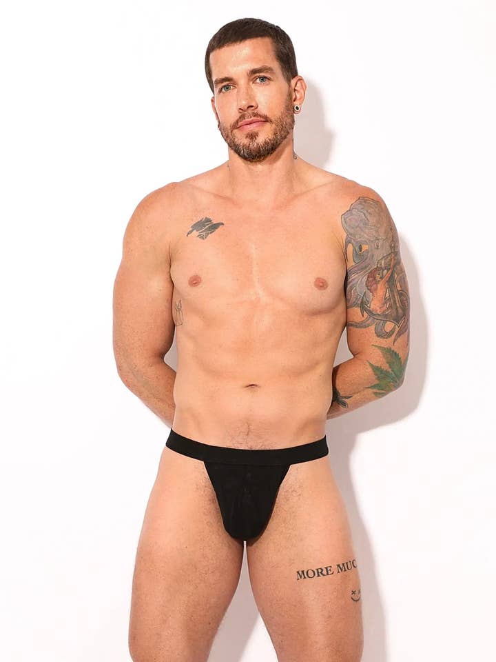 SLIP DE MÉCANICIEN NOIR pour la vente par MOUNDERWEAR