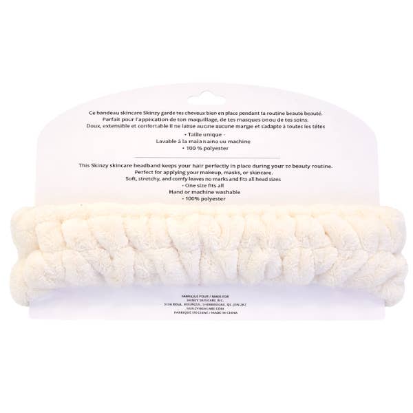 Skinzy skincare - Wholesale Spa Headband - FLUFFZ - Headband Capybara Edition2