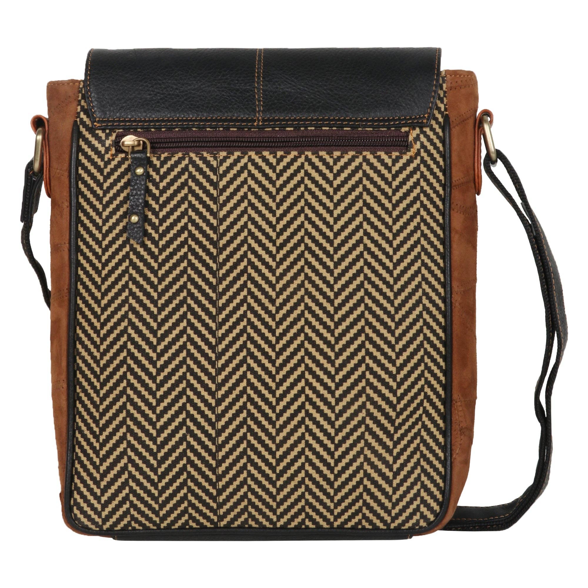 Vaan & Co. - Wholesale Crossbody Bag - Unisex - Blazer Brown Crossbody2