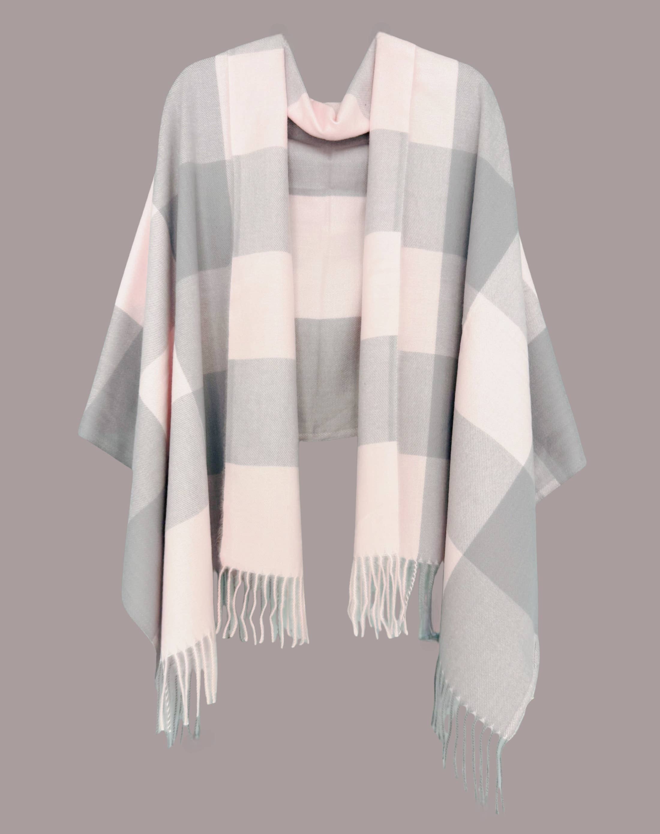 JC Sunny Fashion – Wrap - Mulher por atacado – 23 Cores! Manta Envolvente de Blocos de Cor Mais Suave que Caxemira23