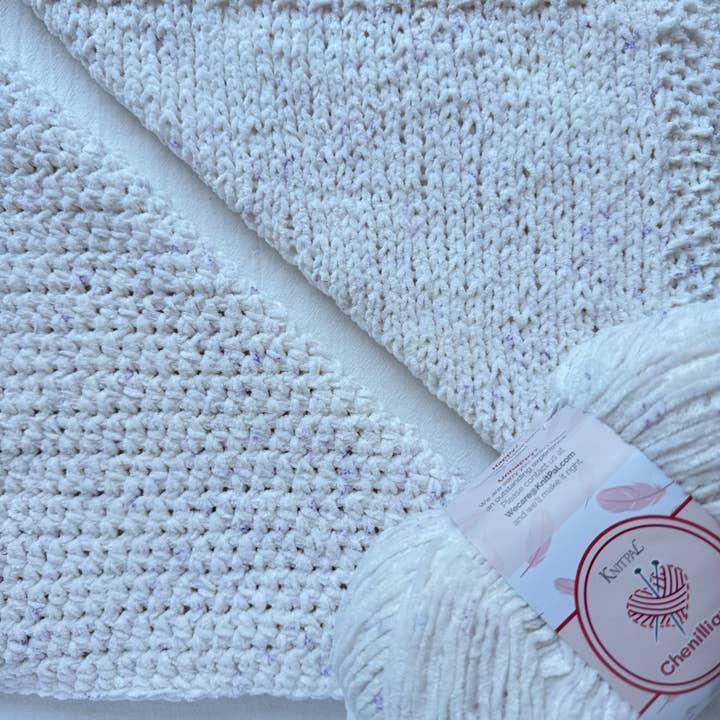 KnitPal - Wholesale Yarn - Chenillique Velvet Chenille Crochet Yarn - Worsted Weight 441