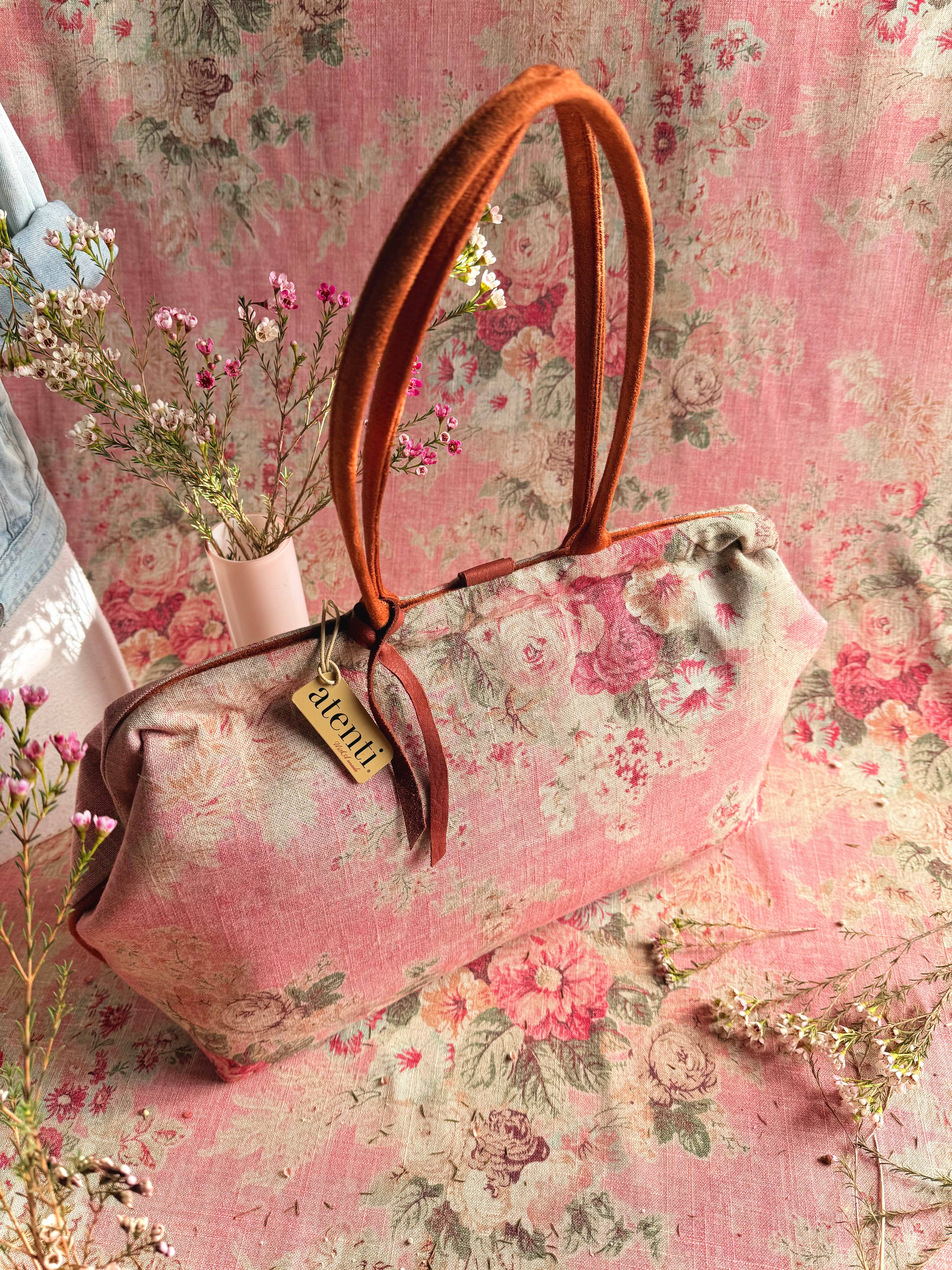 Atenti - Wholesale Tote Bag - Women's - Rosewood Pioneer10