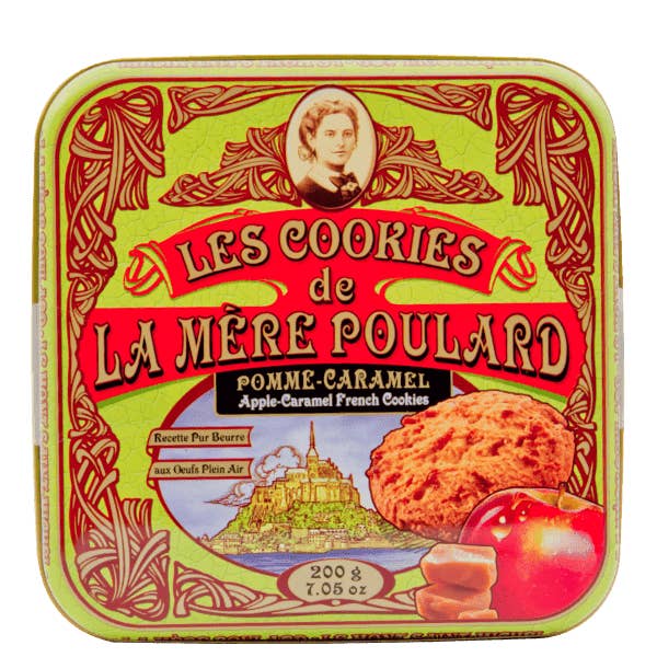 Biscuiterie La Mère Poulard - Wholesale Cookie - Collector Cookies Caramel Apple Half Box 200g1