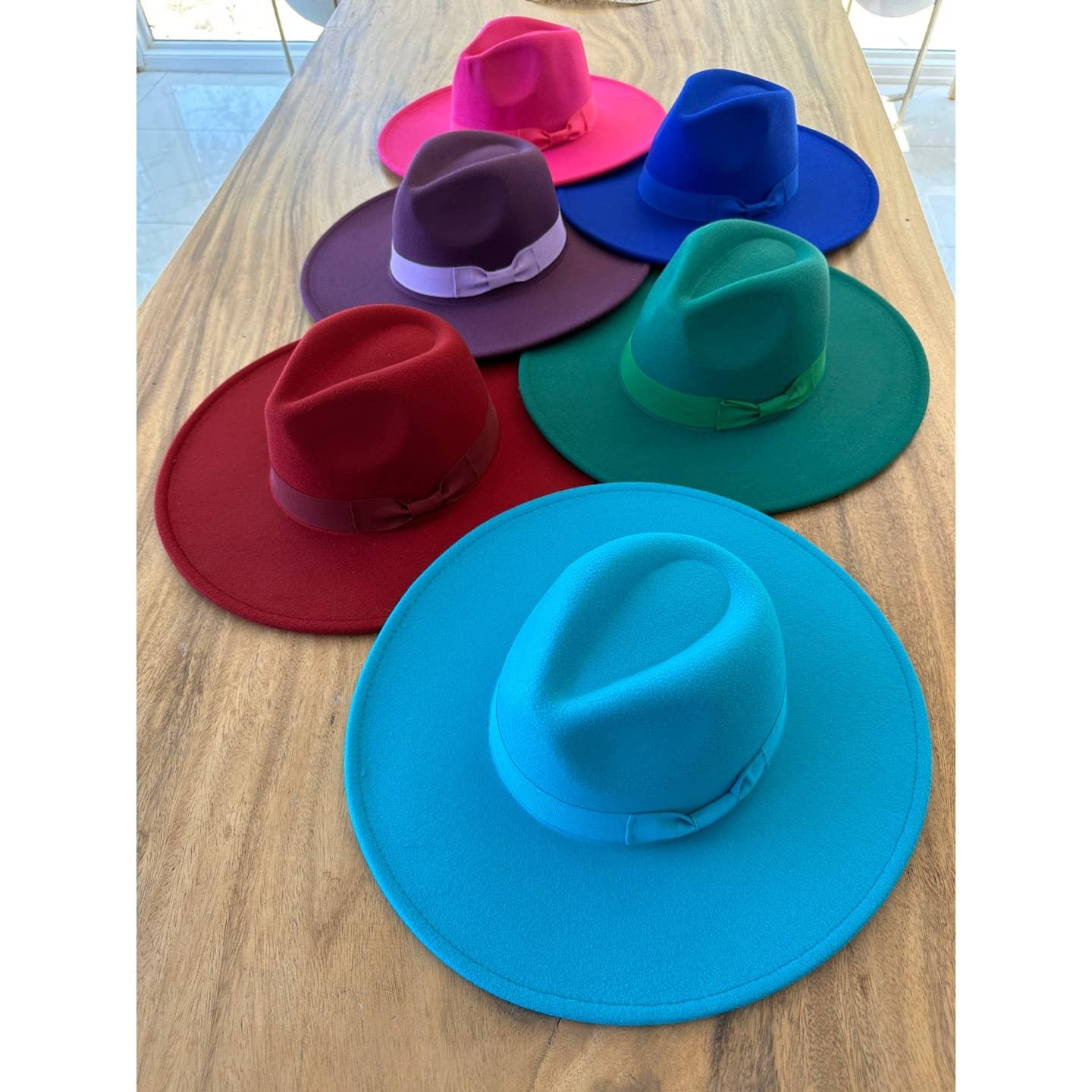 Bella Betty - Wholesale Fedora - Women's - Best seller Fashion Classic Wide Brim Felt Hat With Ribbone8