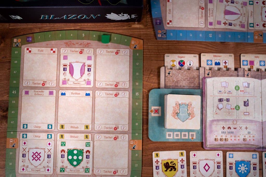 25th Century Games - Wholesale Board Game - Blazon - Heraldic Shield Design Board Game11