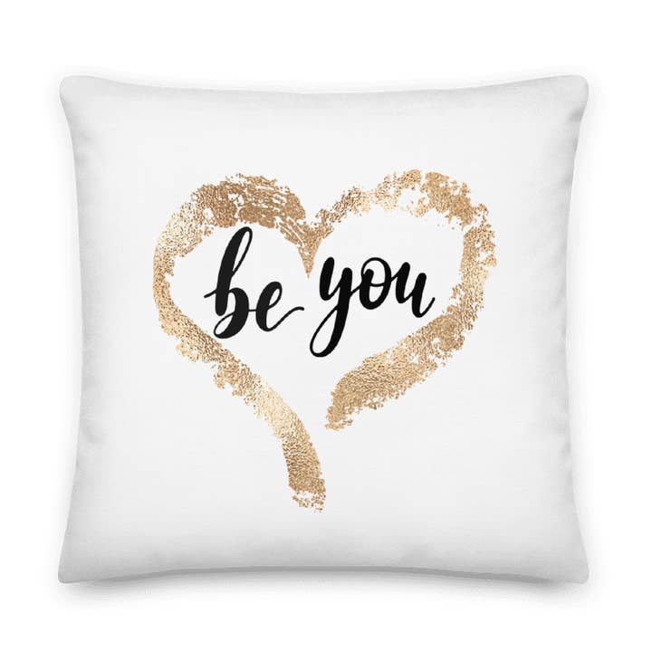 BE YOU - (2) 22" x 22" Dbl. Sided Print Pillows (Copy) for wholesale by MODERN ART LAS VEGAS