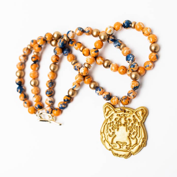 Orange and Blue double Rainflower Jasper with Tiger for wholesale by Hidden Truth Jewelry