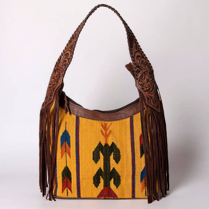 LS Western - Wholesale Shoulder bag – women's - LC-ADBG803 Hobo Genuine Western Leather Women Bag Betsy6