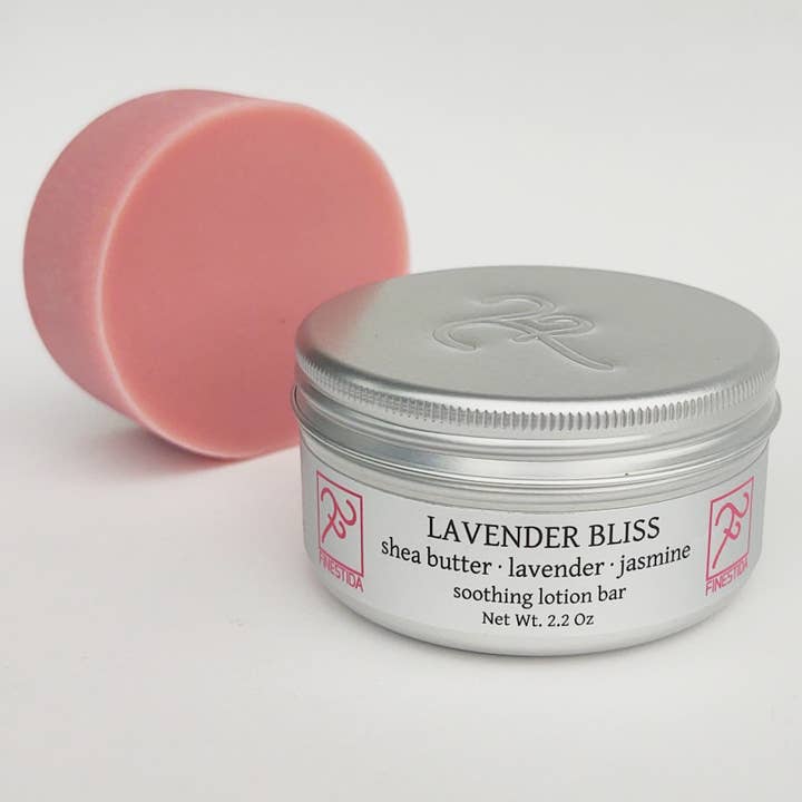 Lavender Bliss lotion bar for wholesale by Finestida