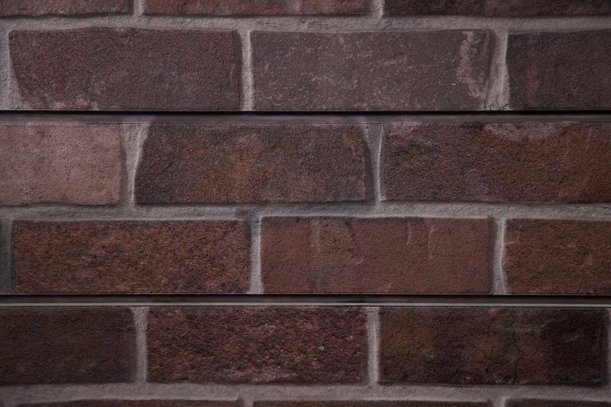 Ninth & Vine - Wholesale Decorative Panel - Slatwall - Brick (Set of two 24" H X 48" L Panels)0