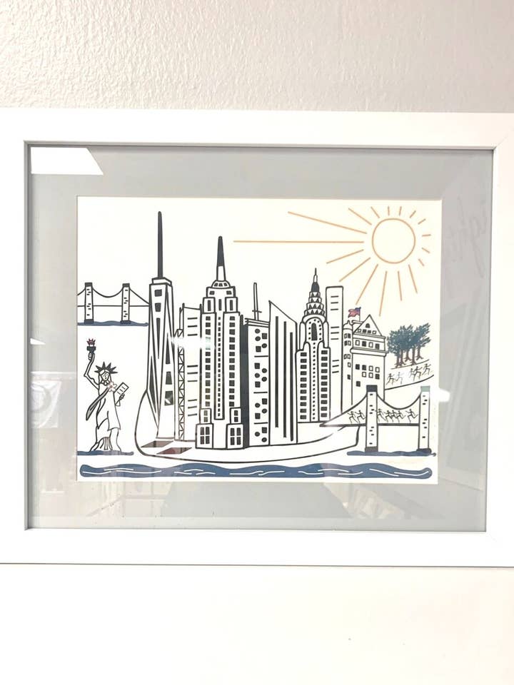 Mighty Manhattan - Wall Print for wholesale by Mighty Violet Design