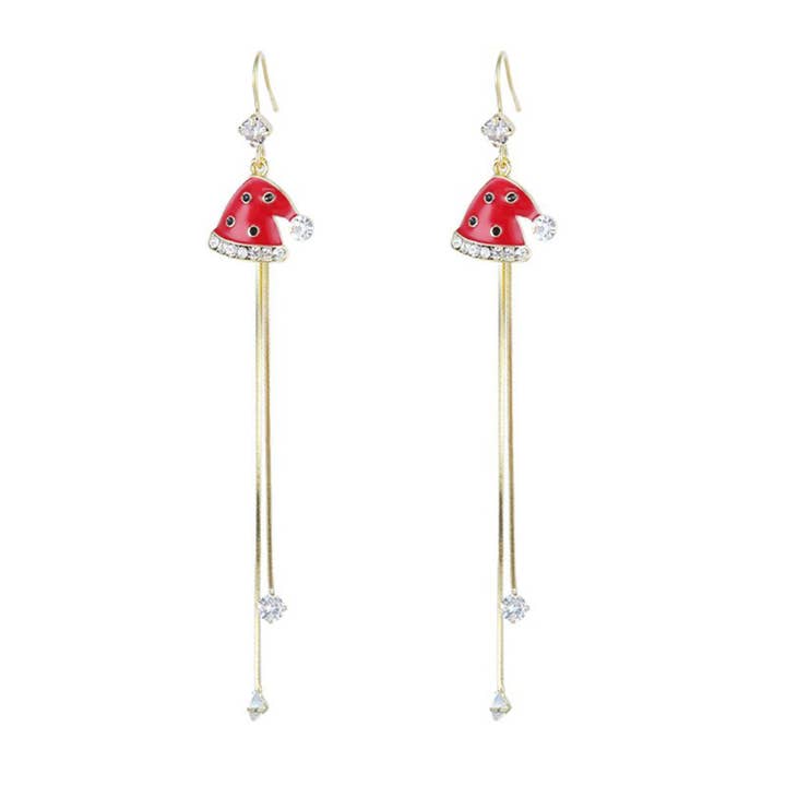 Christmas Earrings "Santa's Hat" for wholesale by Snazzy Santa