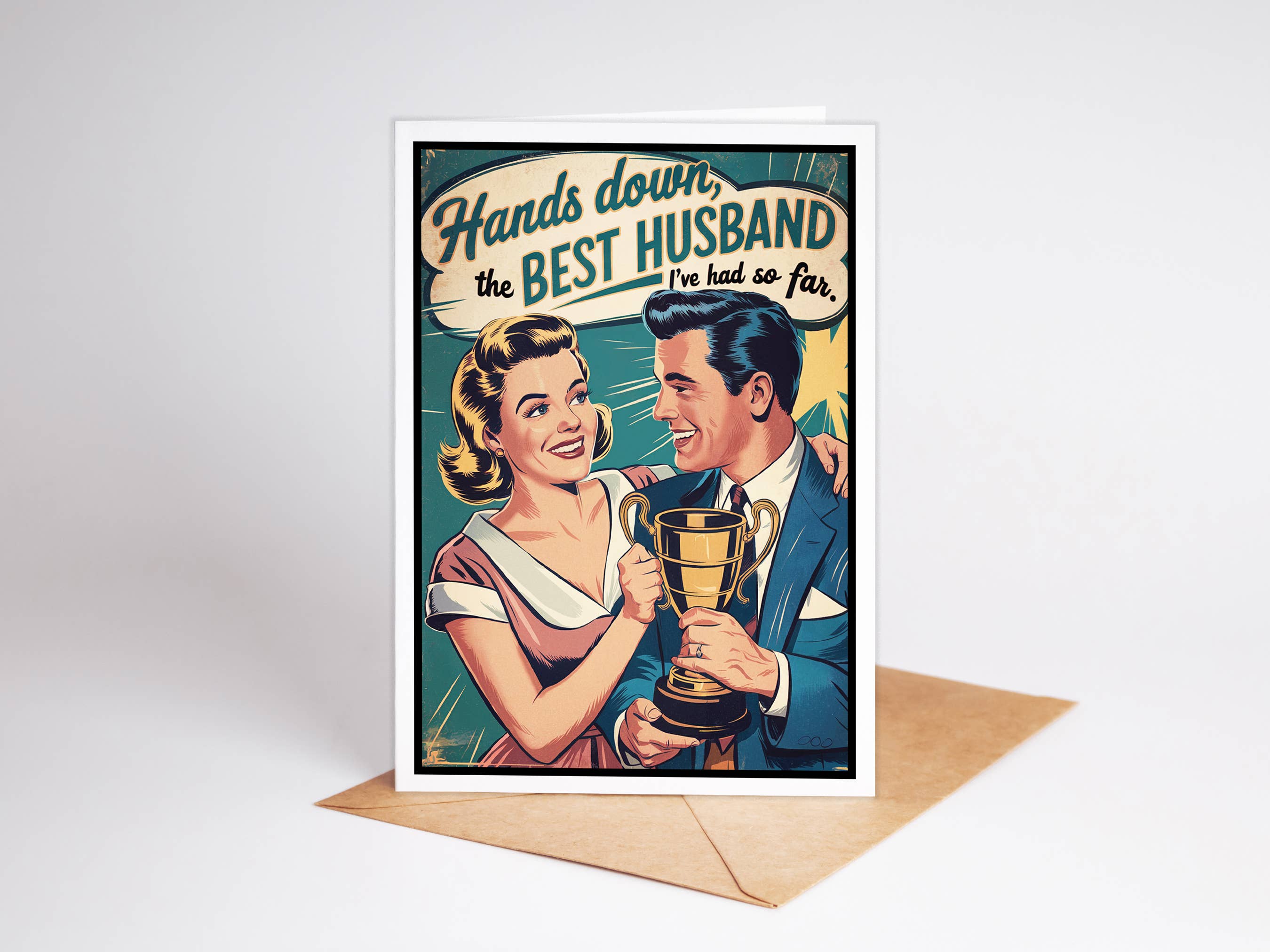 Greeting Cards by Katie Doodle & Gifts by Matchbox Card Co - Wholesale Valentine's Day Card - Valentine's Day Card, Funny Valentine Cards for Him, Husband6