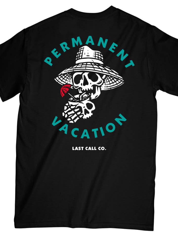 Last Call Co. T-shirt permanente a manica corta CLASSICS per la vendita all'ingrosso da parte di Last Call Co.