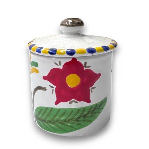 Recipiente com tampa Lampione por atacado de Ceramiche De Simone