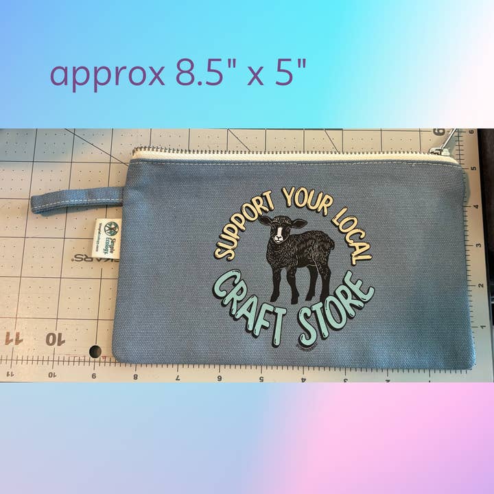 Comma Craft Co - Wholesale Pouch - Women's - Notions small pouch Organic Cotton Support local craft store2