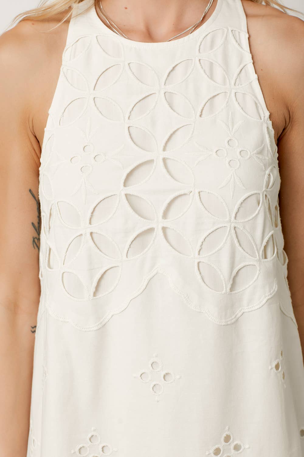 Mystree – Engroshandel Kjole - Dame – 60048 Halter Neck Blonder Kjole35