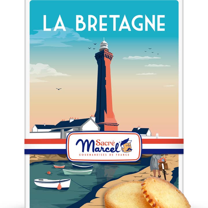 Metal box "Phare de Bretagne" | Sacré Marcel for wholesale by Maxim's