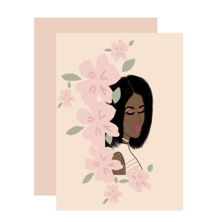 Biglietto d'auguri per bambola dell'alba per la vendita all'ingrosso da parte di Aims Moon Paperie