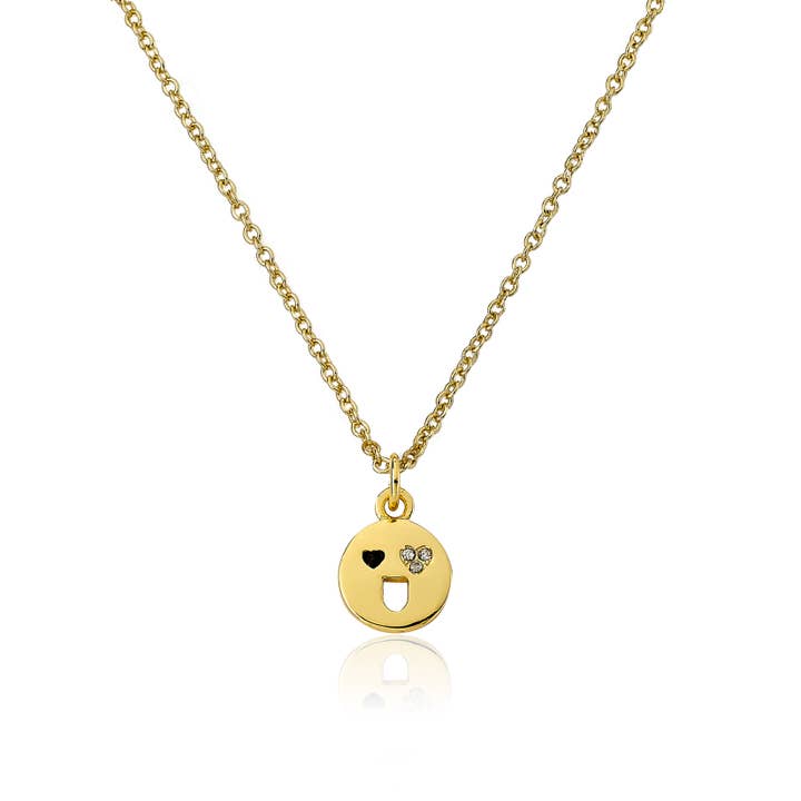 LMTS Emoji Necklace for wholesale by Little Miss Twin Stars