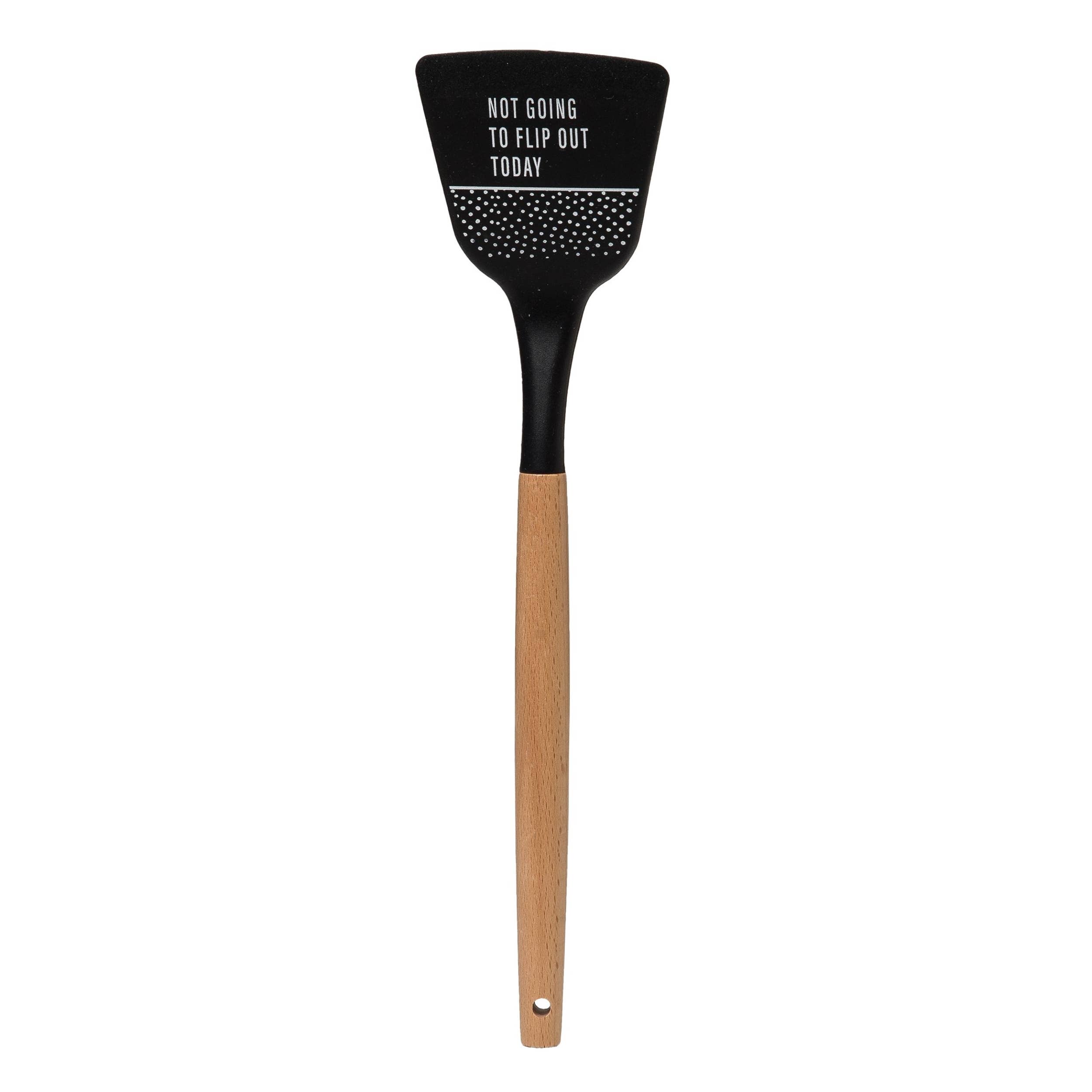 Totalee Gift - Wholesale Spatula/Turner - SALE Rubber 12.5" Black Flip Out Today Silicone Turner0
