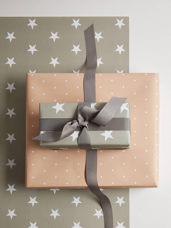 Papel de Embrulho | N.º 2 | Cinzento Pomba | Estrela Grande por atacado de CHALK