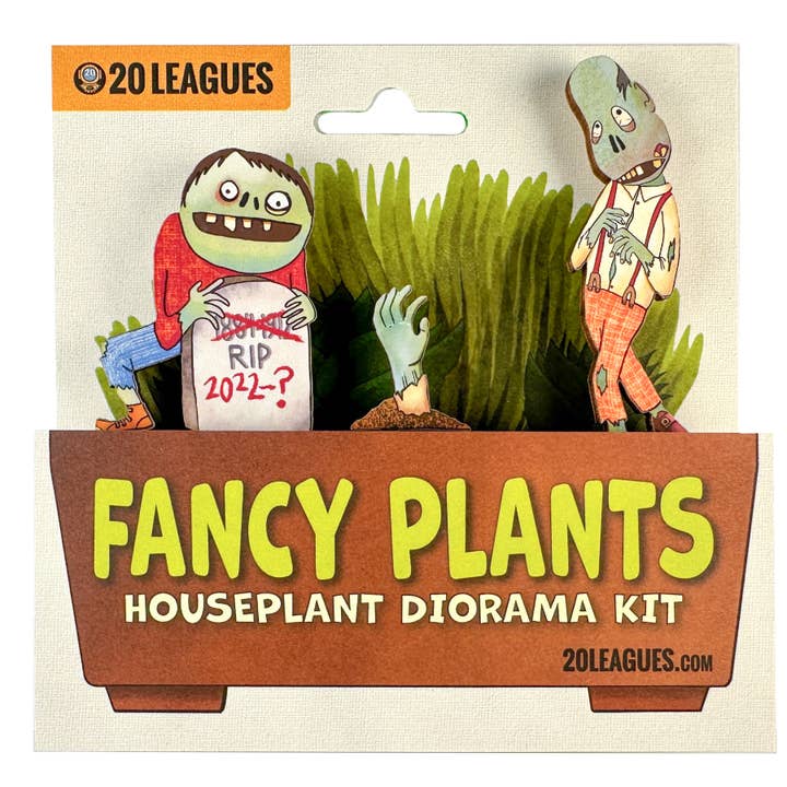 20 Leagues - Wholesale Decorative Figurine - Zombies Fancy Plants Diorama Kit1