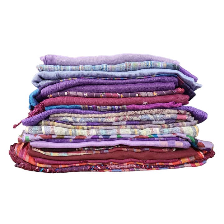 Asia West - Vente Écharpe – femme - Écharpes assorties (lot de 5)3