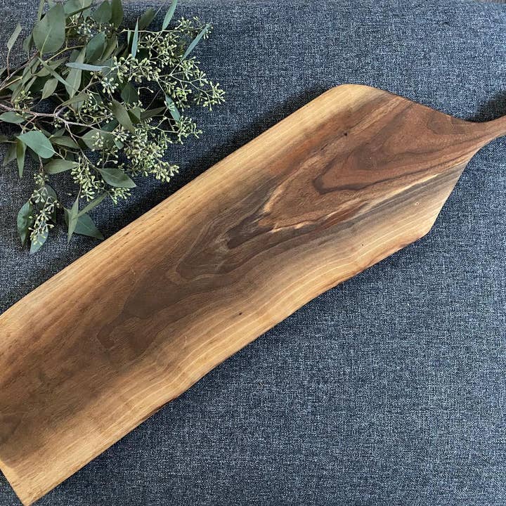 M. Casey Designs - Wholesale Cheese Board - Walnut Charcuterie Board1
