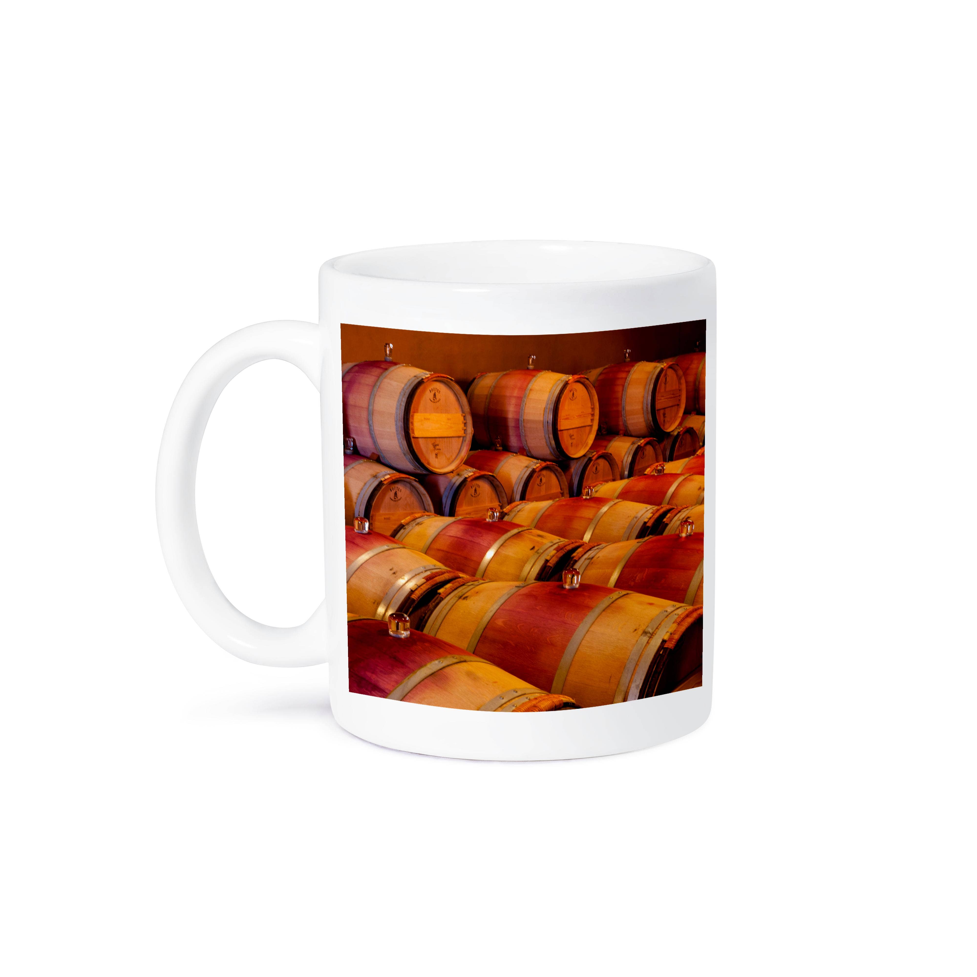 3dRose - Wholesale Coffee Mug - 3dRose, USA, Washington, Red Mountain. Barrel cellar in Washington winery., Mug8