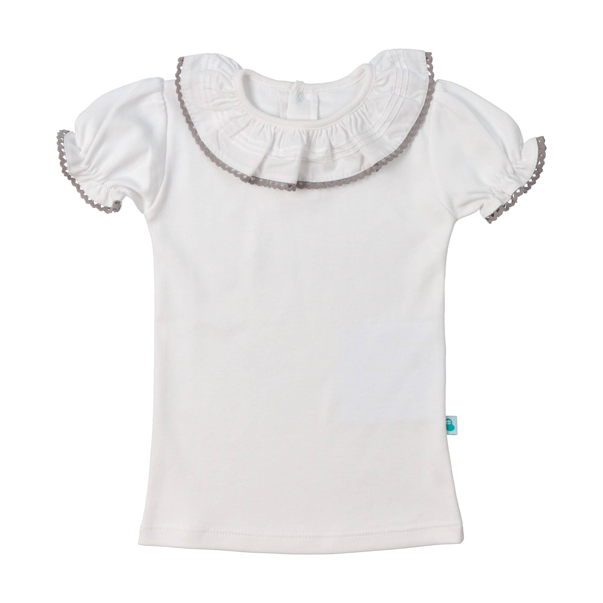 Bean Baby Clothes - Wholesale T-Shirt - Kids - Baby Cotton Shirt with Greek Lace Collar13
