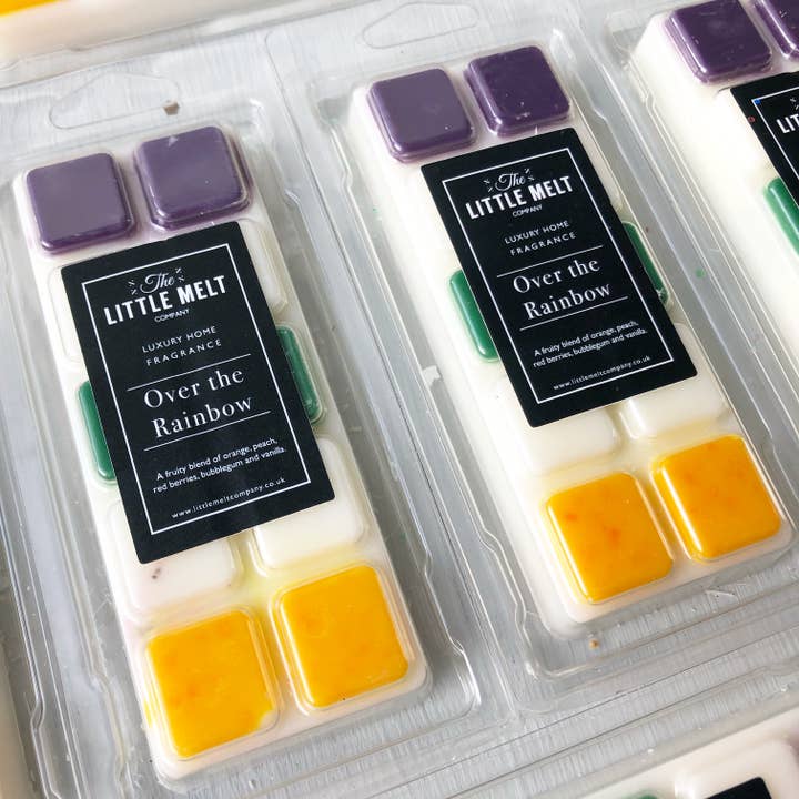 The Little Melt Company – wholesale Wax melt – Over the Rainbow Wax Melt Snap Bar1