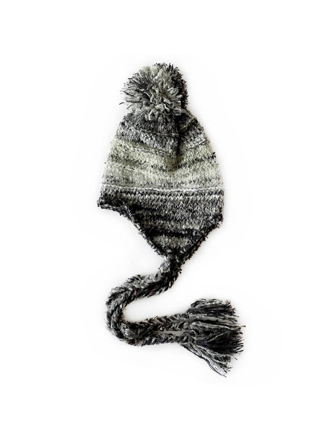 Funkyrel® Atzbranding Limited - Wholesale Beanie - Dames - Haila - Dames Colorblock Gebreide Oorflap Muts1