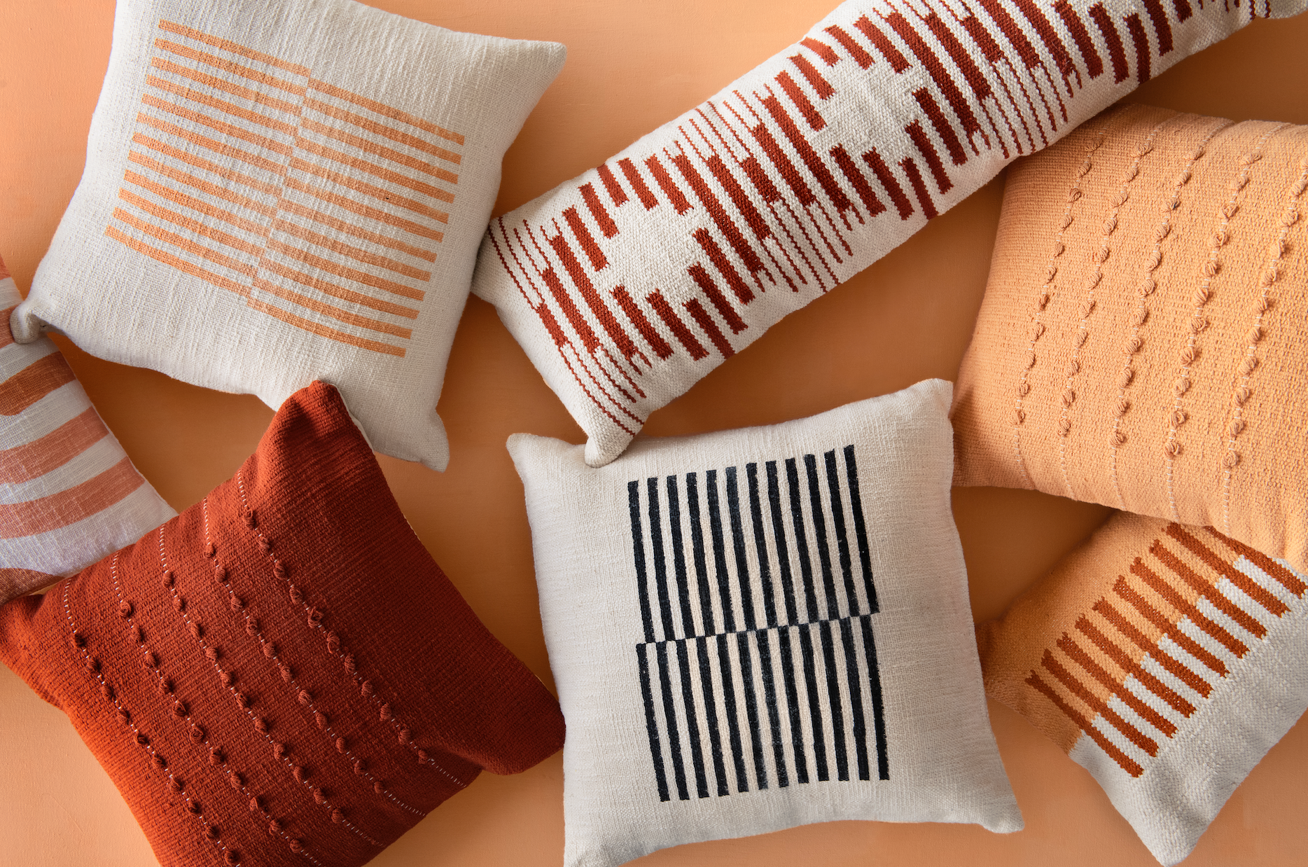 Casa Amarosa - Wholesale Lumbar Pillow - Terra Diamond Lumbar Pillow- 12 x 34 inch5