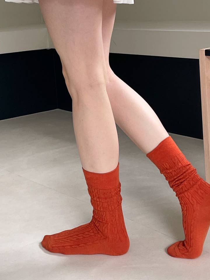 K-Wonderland - Wholesale Socks - Women's - AW Wool Blend Cozy Socks 14colors20