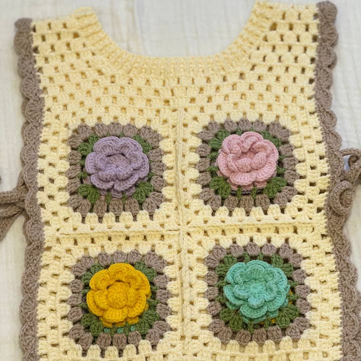 Roses Vest for wholesale by Tilian Kids