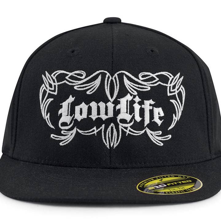 Boné Low Life Flat Bill por atacado de Red Devil